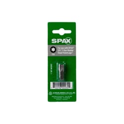 SPAX T-Star T50 X 1 in. L Insert Bit Steel 1 pk