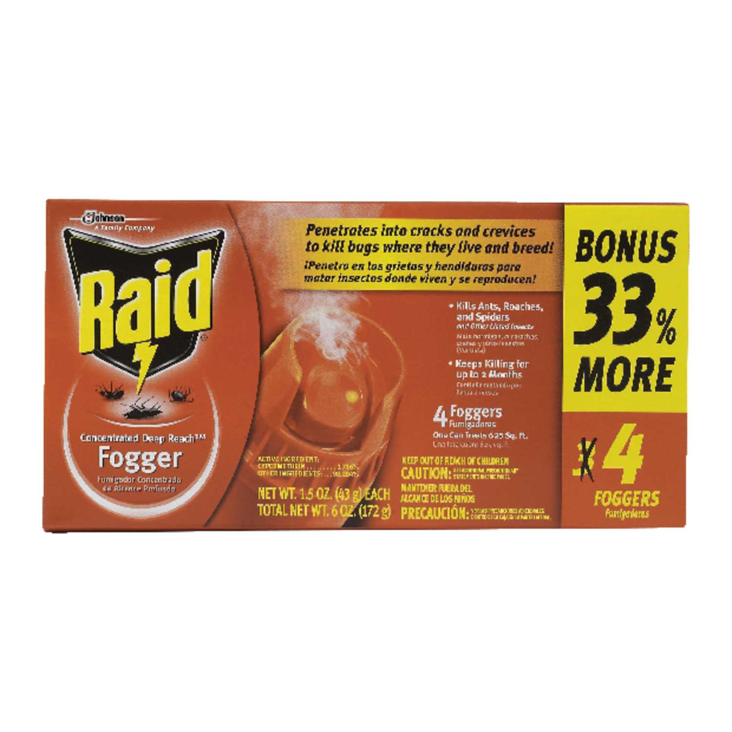 Raid Deep Reach Fogger 1.5 oz. - Ace Hardware