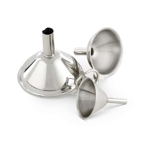 Funnel,Cleaning Brush BLACK & WHITE Salt and Pepper Set, Packaging Type: Box