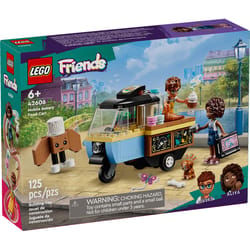 LEGO Friends Mobile Bakery Food Cart Building Set Multi 125 pc