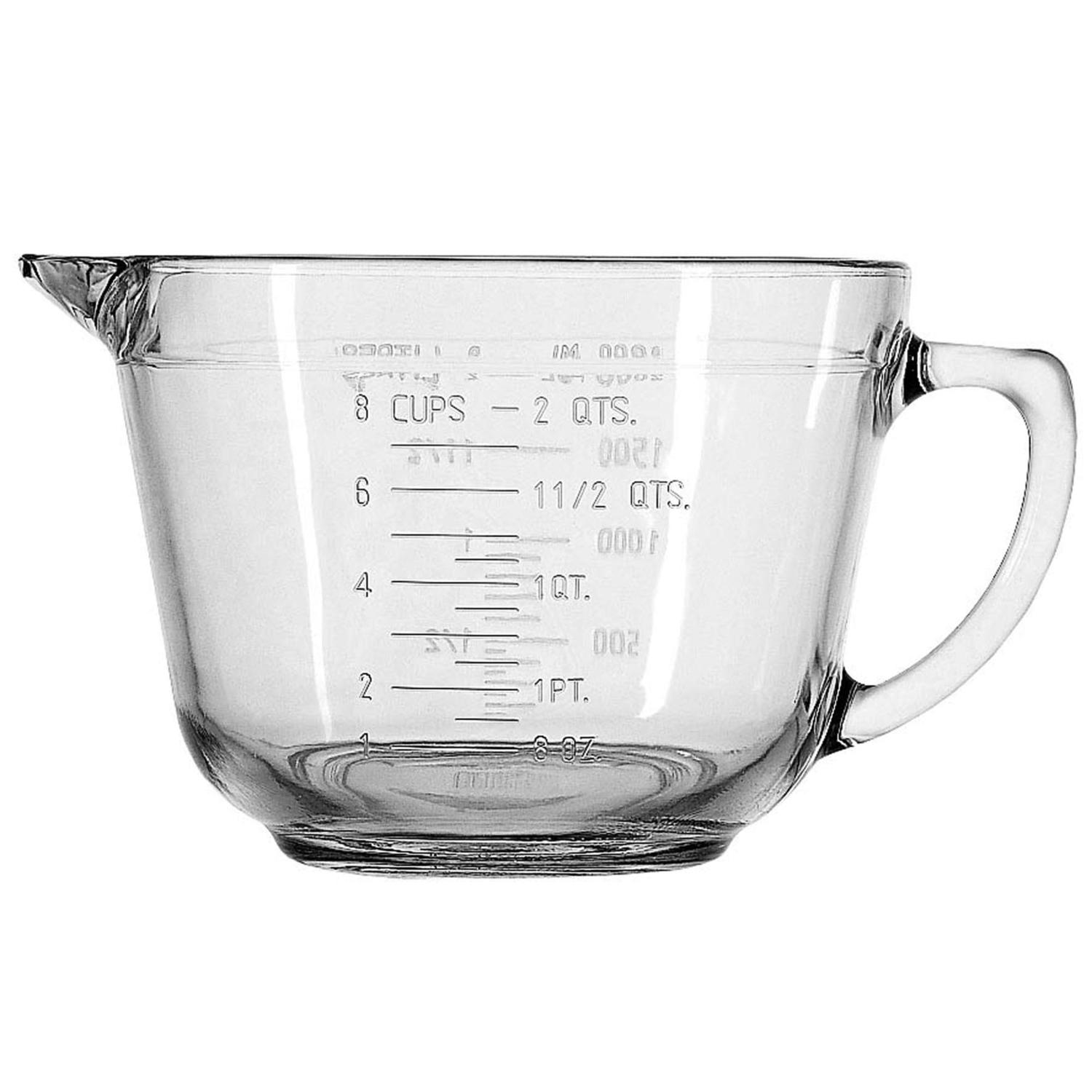 Pyrex 2 cups Glass Clear Measuring Cup - Ace Hardware