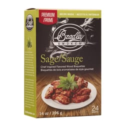 Bradley Smoker All Natural Sage Wood Bisquettes 14 oz