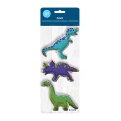 R&M International Corp International Corp Dinosaur Cookie Cutter Set Assorted 3 pc