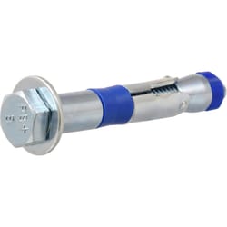 Hillman 3/4 in. D X 2-1/2 in. L Zinc Plated Steel Hex Bolt 20 pk Hillman 3/4 in. D X 2-1/2 in. L Zinc Plated Steel Hex Bolt 20 pk