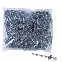 HILLMAN Power Pro No. 10 Ga. X 1.5 in. L Hex Drive Washer Head Coarse Roofing Screws