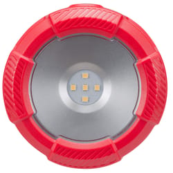 Craftsman Red Battery Powered LED Magnetic Puck Light 1 pk
