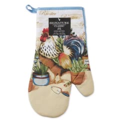 Kane Home Multicolored Garden Rooster Cotton Oven Mitt