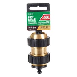 Ace 5/8 in. Brass Non-Threaded Female Hose Mender