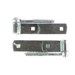 Ace 6 in. L Steel Screw Hook And Strap Hinge 2 pk