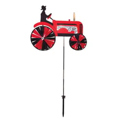 In The Breeze Red Polyester 24 in. H Tractor Outdoor Spinner