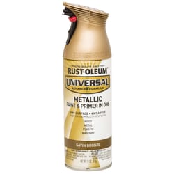 Rust-Oleum  Universal  Satin Bronze  Metallic Spray Paint  11 oz. 