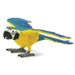 Safari Ltd. Wings of the World Birds Macaw Toy Blue/Gold