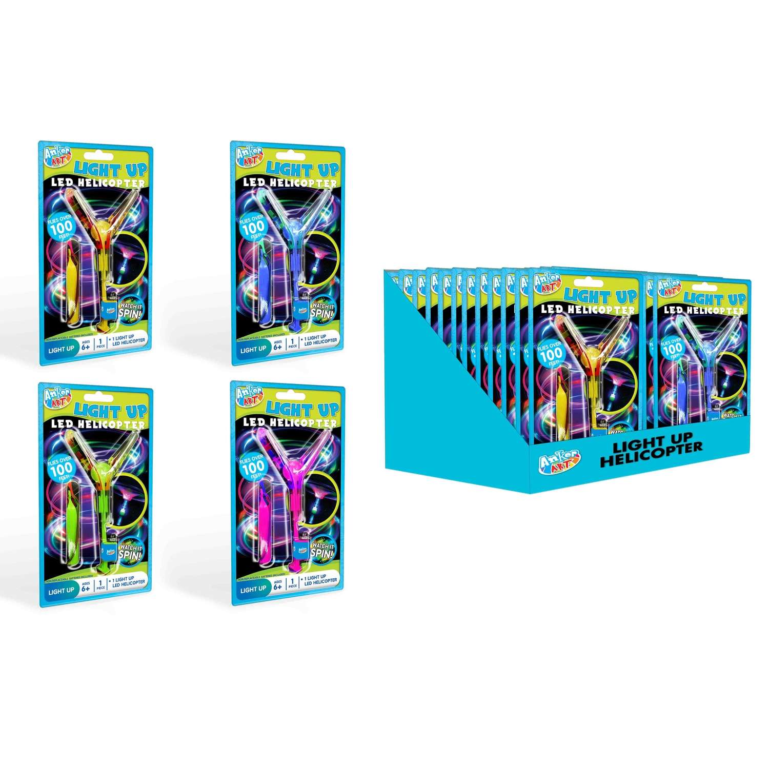 Anker Art Light Up Helicopter Assorted Ace Hardware