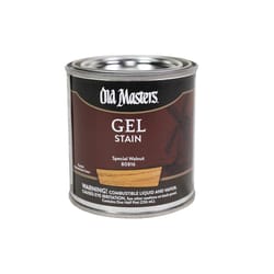 Old Masters Semi-Transparent Special Walnut Oil-Based Alkyd Gel Stain 1/2 pt