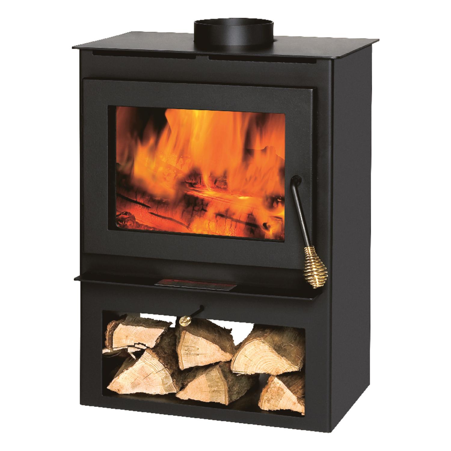 UPC 794909501750 product image for Summers Heat 1,200 Sq Ft Wood Burning Stove with Storage (50-SVL17) | upcitemdb.com