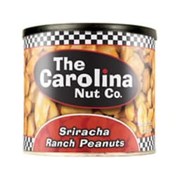 The Carolina Nut Company Sriracha Ranch Peanuts 12 oz Can