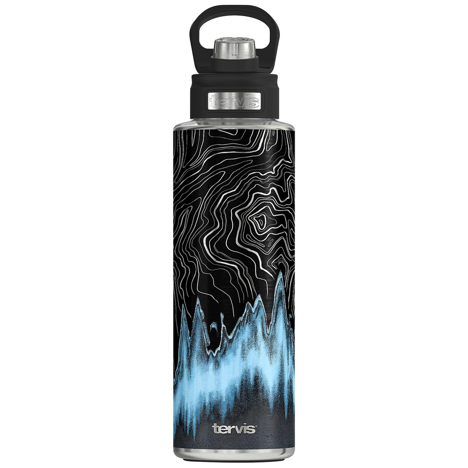 Tervis 40 oz Multicolored BPA Free Topographic Radar Insulated Bottle Sansujyuku sansujyuku.com