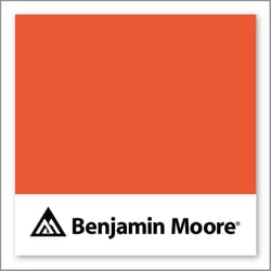 Benjamin Moore Orange Nectar 2013-20