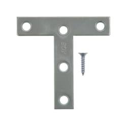 Ace 3 in. H X 3.75 in. W X 3 in. D Zinc Tee Plate