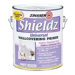 Zinsser Shieldz White Flat/Matte Water-Based Acrylic Wallcovering Primer 1 gal