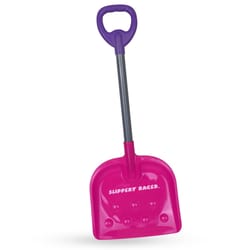 Slippery Racer 9.5 in. W X 28 in. L Plastic Kids Snow Shovel