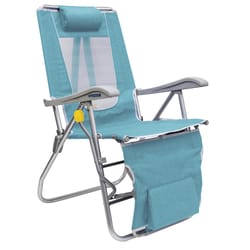 GCI Outdoor 4-Position Seafoam Folding Lounger