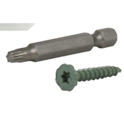 Backer-On No. 9 in. X 1-1/4 in. L Star Flat Head Cement Board Screws 185 pk