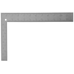 Stanley 12 in. L X 8 in. H Steel English Carpenter Square