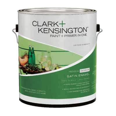 Ace Clark Kensington Satin Designer White House Trim Paint Exterior 1 Gal Ace Hardware