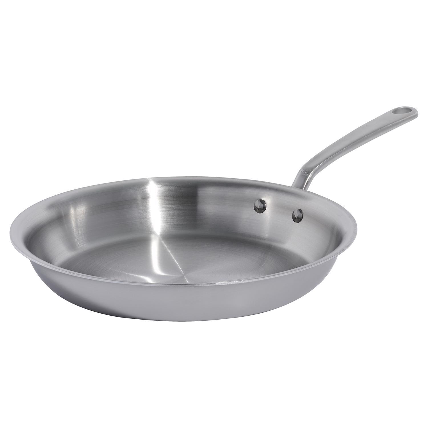 Made In Stainless Steel Fry Pan 12 in. Silver - Sansujyuku