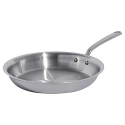 Made In Stainless Steel Fry Pan 12 in. Silver