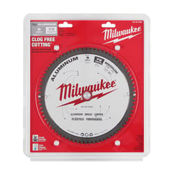 Milwaukee 9 in. D X 1 in. Carbide Tipped Circular Saw Blade 72 teeth 1 pk