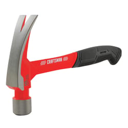 Craftsman 16 oz Smooth Face Rip Hammer 13 3/4 in. Steel Handle