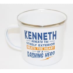 Top Guy Kenneth 14 oz Multicolored Steel Enamel Coated Mug 1 pk