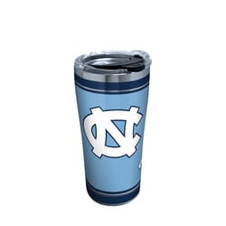 Tervis Collegiate 20 oz North Carolina Tar Heels Multicolored BPA Free Tumbler with Lid