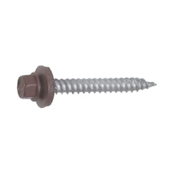 Grip-Rite Pro-Twist No. 9 Sizes X 1 in. L Hex Hex Head Screws w/Washers