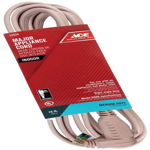 Coghlan's White Replacement Shock Cord 6.625 in. H X 3/32 in. W X 18 ft. L  1 pk - Ace Hardware