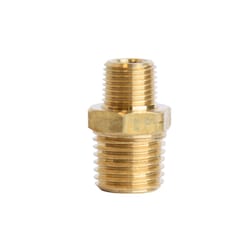 ATC 1/4 in. MPT 1/8 in. D MPT Brass Reducing Hex Nipple