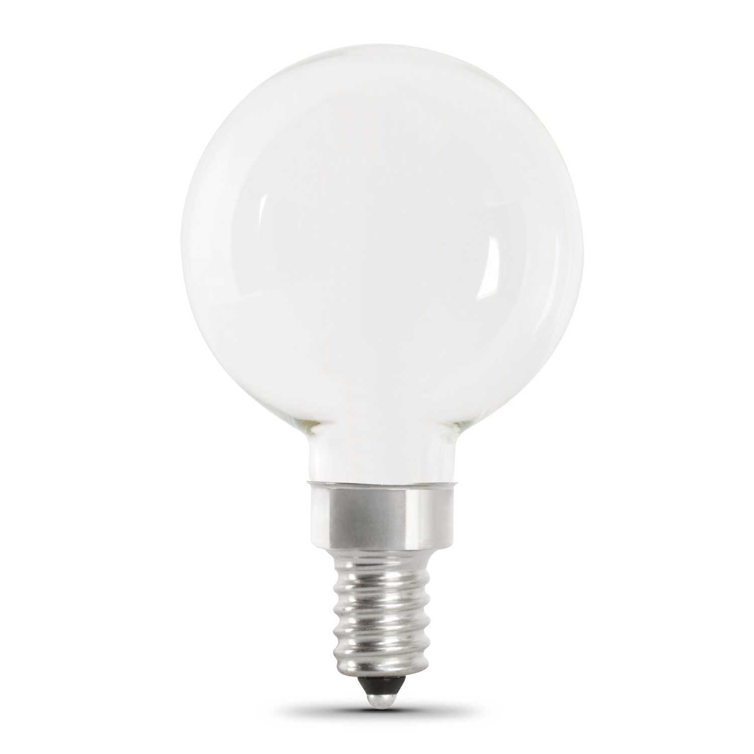 FEIT Electric Enhance G16.5 E12 (Candelabra) Filament LED Bulb Daylight