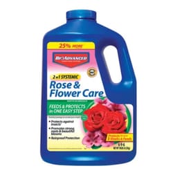 BioAdvanced 2-in-1 Systemic Granules Rose & Flower Fertilizer/Insecticide 10 lb