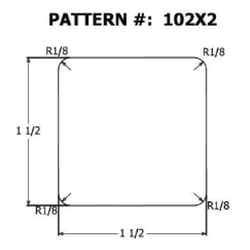 Alexandria Moulding 2 in. X 2 in. W X 8 ft. L Pine Stud #2/BTR Premium Grade