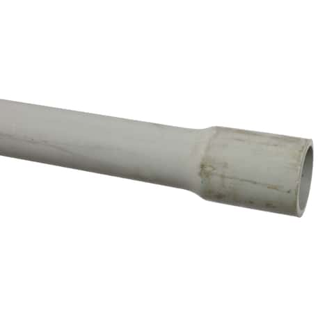 PVC Electrical Conduit, Schedule 40, 2.5-In. x 10-Ft.