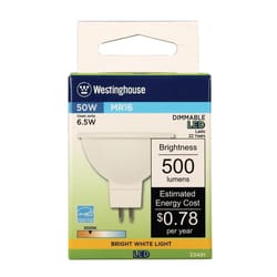 Westinghouse MR16 GU5.3 LED Bulb Warm White 50 Watt Equivalence 1 pk