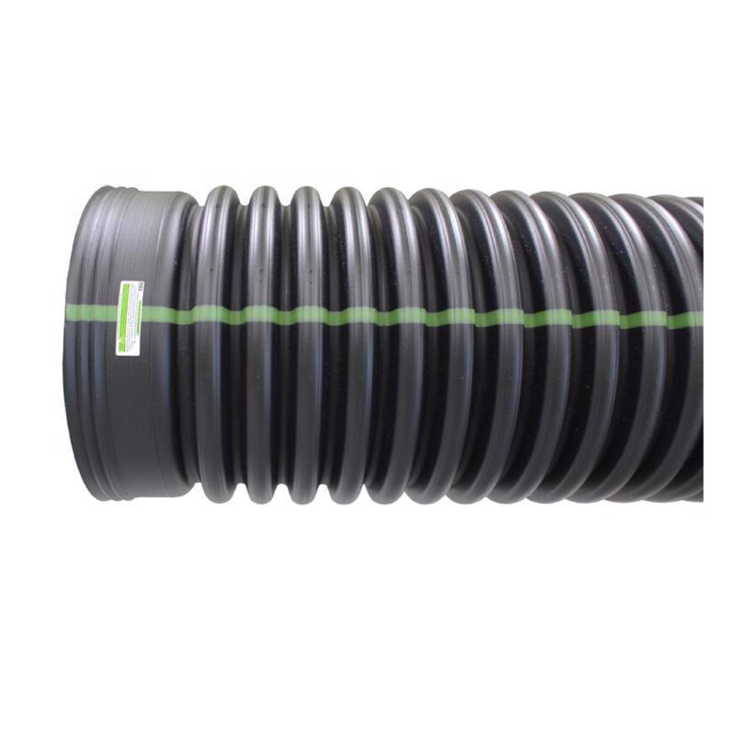 Advanced Drainage Systems 12 in. D X 20 ft. L Polyethylene Culvert Pipe -  12850020DW