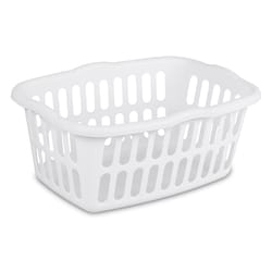 Sterilite White Plastic Laundry Basket
