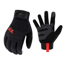 Ace M General Purpose Black Gloves