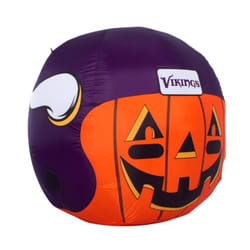 Sporticulture NFL 4 ft. LED Minnesota Vikings Jack-O-Helmet Inflatable