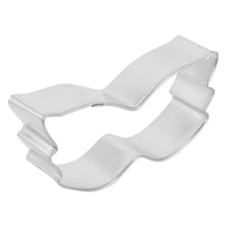 R&M International Corp International Corp 4 in. L Mardi Gras Mask Cookie Cutter Silver 1 pc