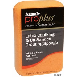 Armaly ProPlus Heavy Duty Tiling Sponge For Latex Caulking & Un-Sanded Grouting 6.25 in. L 1 pc