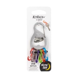 Nite Ize S-Binder 2.1 in. D Stainless Steel Silver Rack Carabiner Key Chain